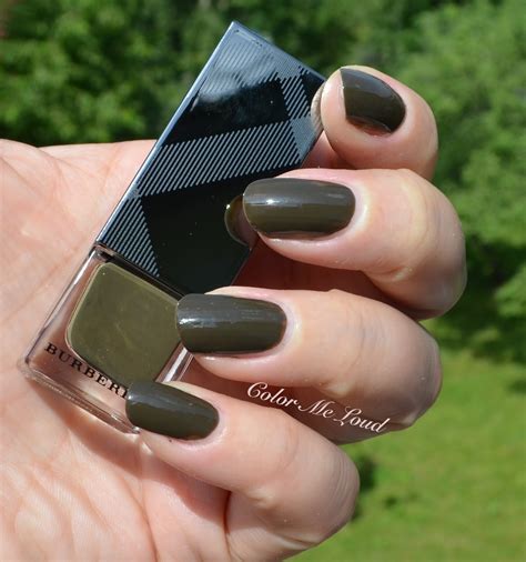 burberry khaki green nail polish dupe|super duper nail polish.